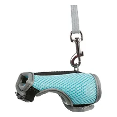 Trixie Soft Harness With Leash pakinktai žiurkėms su pavadėliu, reguliuojami, 12–18 cm, 1,20 m — 4 nuotrauka