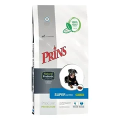 PRINS PROCARE PROTECTION SUPER ACTIVE SAUSAS MAISTAS AKTYVIEMS SUAUGUSIEMS ŠUNIMS 3kg – 15kg
