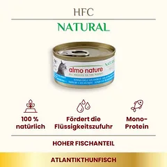 Almo Nature HFC Natural drėgnas maistas katėms, ekonominė pakuotė 24 x 70 g — 5 nuotrauka