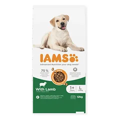 IAMS sausas maistas didelių veislių šunims su ėriena, L, 12 kg