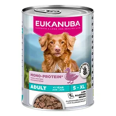 EUKANUBA Special Care Monoprotein konservuotas maistas šunims su antiena, 400 g