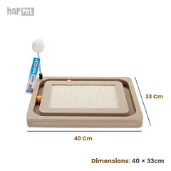 Happet draskymo lenta su kamuoliuku, 40x33 cm — 5 nuotrauka