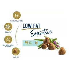 Happy Cat visavertis pašaras suaugusioms linkusioms tukti katėms Sensitive Light, 300 g — 3 nuotrauka