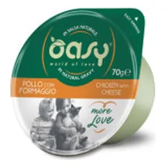 Oasy More Love Cup konservai su vištiena ir sūriu katėms