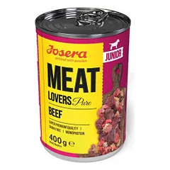 Josera Meat Lovers Junior konservai šunims su jautiena, 400 g