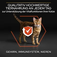 PURINA PRO PLAN Adult Vital Functions su lašiša, sausas maistas katėms — 4 nuotrauka