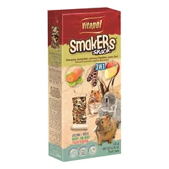 VITAPOL maisto papildas graužikams "Smakers" 3w1 - 3vnt.