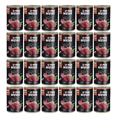 PAN MIĘSKO Kiauliena su elniena drėgnas maistas katėms 24x400 g