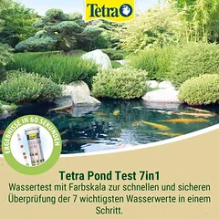 Tetra Pond testas 7 in 1, Ekonominė pakuotė: 2 x 25 testavimo juostelės — 2 nuotrauka