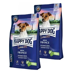 HAPPY DOG Sensible Mini France 2x4kg su antimi — 1 nuotrauka