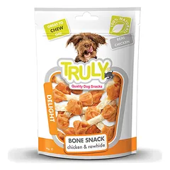 Truly skanėstas šunims, kauliukai su vištiena, 85 g