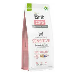 Brit Care Sustainable Sensitive Insect&Fish sausas pašaras šunims su vabzdžiais ir žuvimi 12 kg — 2 nuotrauka