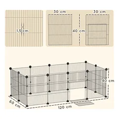 Aptvaras 120x60x40 cm — 3 nuotrauka