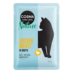 Cosma Nature bandomasis rinkinys šviežumo maišeliuose, drėgnas maistas katėms — 3 nuotrauka
