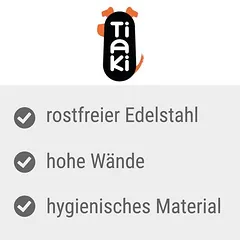 TIAKI nerūdijančio plieno dubenėlis Functional, 875 ml, Ø 17 cm — 3 nuotrauka