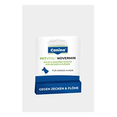 CANINA Petvital Novermin lašai nuo parazitų šunims nuo 15 kg svorio, 4 ml