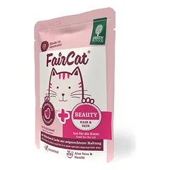 Green Petfood FairCat Beauty konservai katėms kailiui ir odai, 85 g — 2 nuotrauka