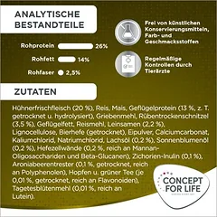 Concept for Life Mini Senior sausas maistas šunims — 5 nuotrauka
