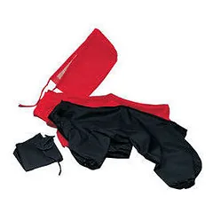 WATERPROOF OVERALL WITH HOOD CM 50 red