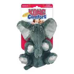 KONG Comfort Kiddos Elephant žaislas šunims, Dydis XS: L 10 x B 13 x H 15 cm — 3 nuotrauka