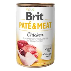 Brit Care Chicken Pate&Meat 400g parduotuvėje alphazoo.lt