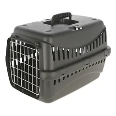 KERBL Pet vežimėlis Expedition Eco 45 cm x 30 cm x 30 cm juodas