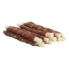 TRIXIE Denta Fun skanėstai šunims, kramtomi antienos suktinukai, 80 g — 2 nuotrauka