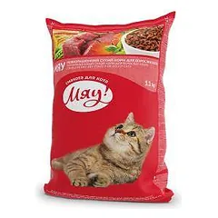 Мяу Visavertis sausas pašaras kačiukams, 11 kg