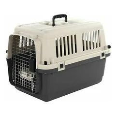 Flamingo transportavimo narvas Nomad S, tamsiai pilkas 40x61x41 cm — 2 nuotrauka
