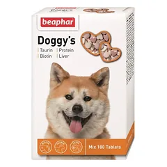 Beaphar DOGGY'S Mix, 180tab. (pak12) parduotuvėje ramiosblusos.lt
