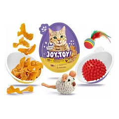 Joy & Toy Cat Snack Surprise, skanėstai katėms su vištiena / antiena / tunu N18 — 2 nuotrauka