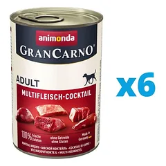 GranCarno mėsos kokteilių rinkinys 6 x 400 g
