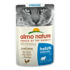 Almo Nature Holistic Sterilised su vištiena, drėgnas maistas katėms 70 g — 2 nuotrauka