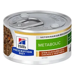 Hill's Prescription Diet Metabolic troškinys su vištiena, drėgnas maistas katėms — 3 nuotrauka