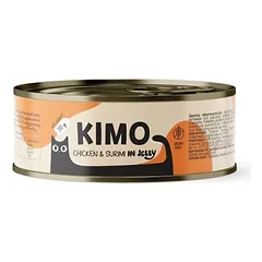 Kimo Chicken&Surimi in Jelly konservuotas pašaras katėms su vištiena ir surimi