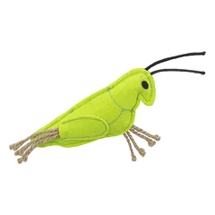 Trixie “Vabzdžiai” veltinio žaislas katėms su katžole, 11 cm, 1 vnt. — 4 nuotrauka