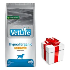 FARMINA Vet Life Dog Hypoallergenic Fish & Potato 12kg + STAIGMENA ŠUNIUI