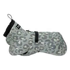 PAIKKA Hunde Winter-Jacke reflektierend "Visibility" green leo