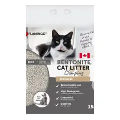 Flamingo Cat Litter Natural bentonitinis kraikas katėms - Pet24