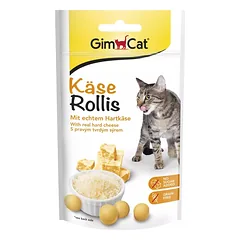 GIMCAT Käse-Rollis 40g