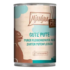 MjAMjAM gryna mėsa, drėgnas maistas katėms, ekonominė pakuotė 24 x 400 g — 3 nuotrauka