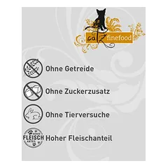 catz finefood Senior 16 x 85 g, drėgnas maistas katėms, 80 - 99 g — 5 nuotrauka