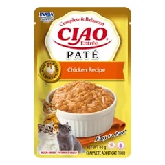 Ciao Entree Pate vištienos konservai katėms, 40 g