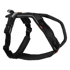 Non-stop dogwear petnešos šunims Line Harness 5.0, juodos