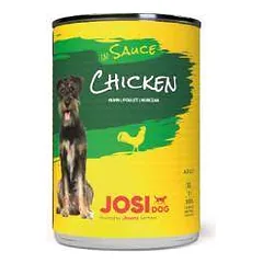 JosiDog Chicken in Sauce konservuotas maistas šunims vištiena padaže, 415 g photo