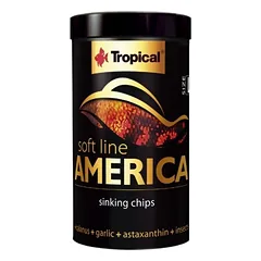 Tropical Soft Line America L minkštas maistas visaėdėms ir mėsėdėms Amerikos žuvims 100 ml — 4 nuotrauka