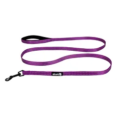 Alcott Adventure pavadėlis 180cm violetinis - atspindinti juosta šunims, violetinė