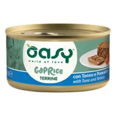 Oasy Caprice Terrine konservai su tunu ir pomidorais katėms - Pet24