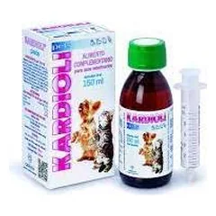 Kardioli Pets papildai augintiniams, skirti širdžiai ir kraujagyslėms, 150 ml