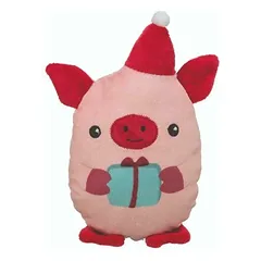 Trixie Kalėdinis pliušinis žaislas šuniui „Kiaulė“, 19 cm